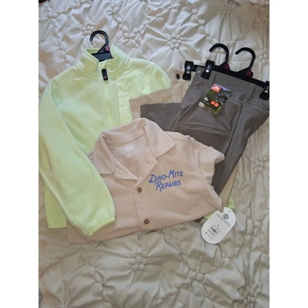 Ozark Trail Fleece Jacket & Pants Boys Size 7 Bundle Mix and Match Lot New